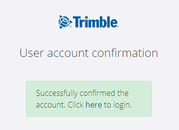 Trimble Identity confirmed