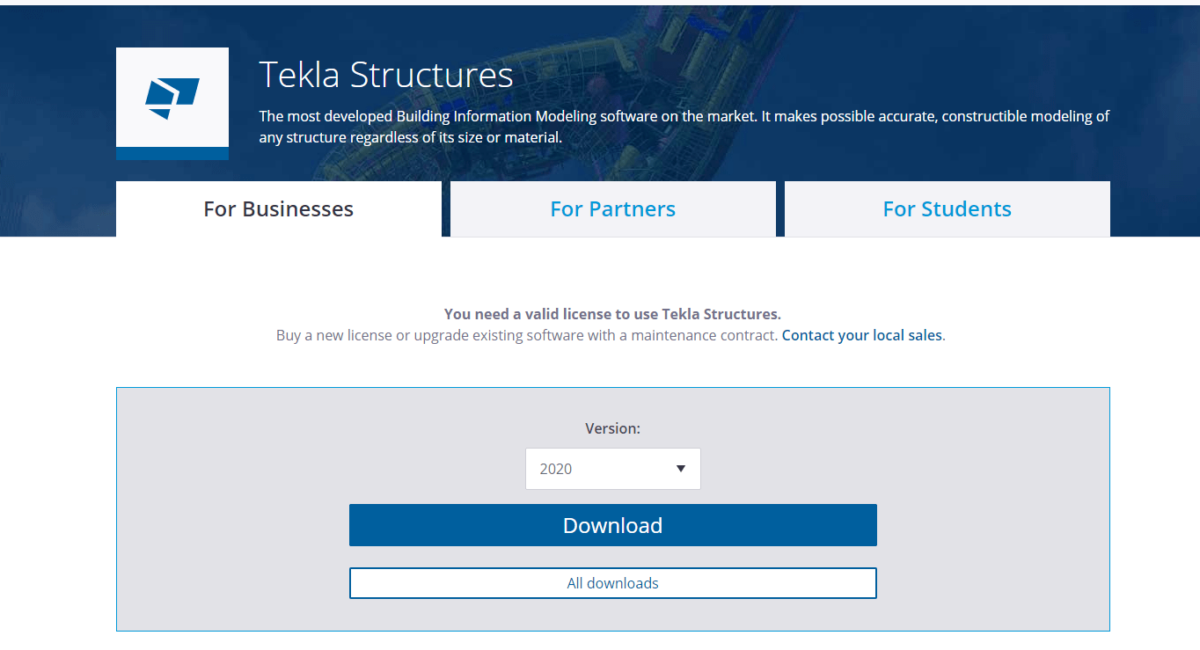 Tekla version