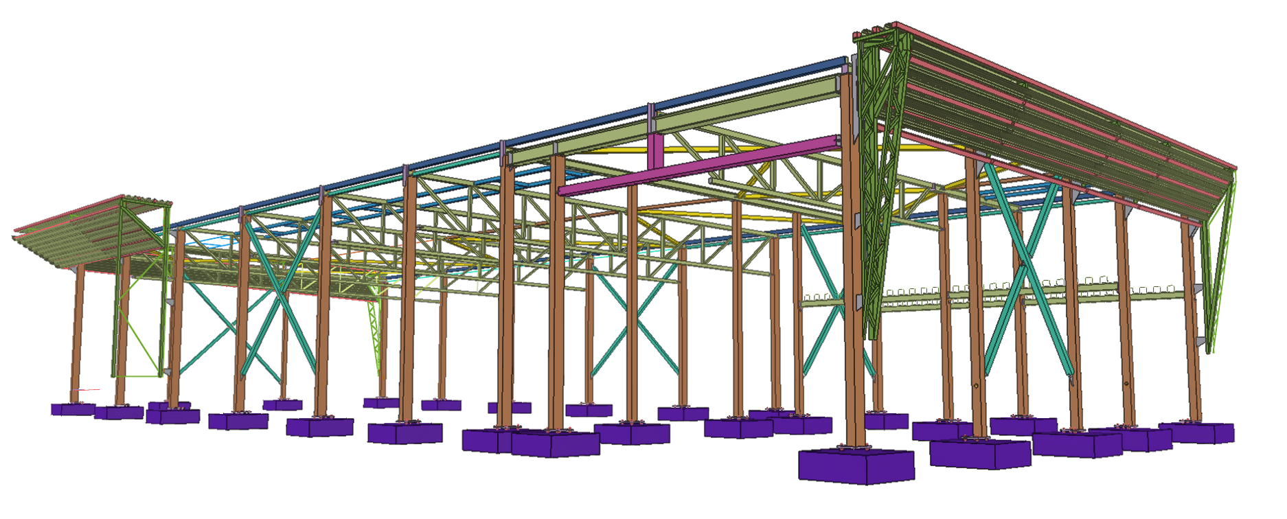 Tekla Steel Project